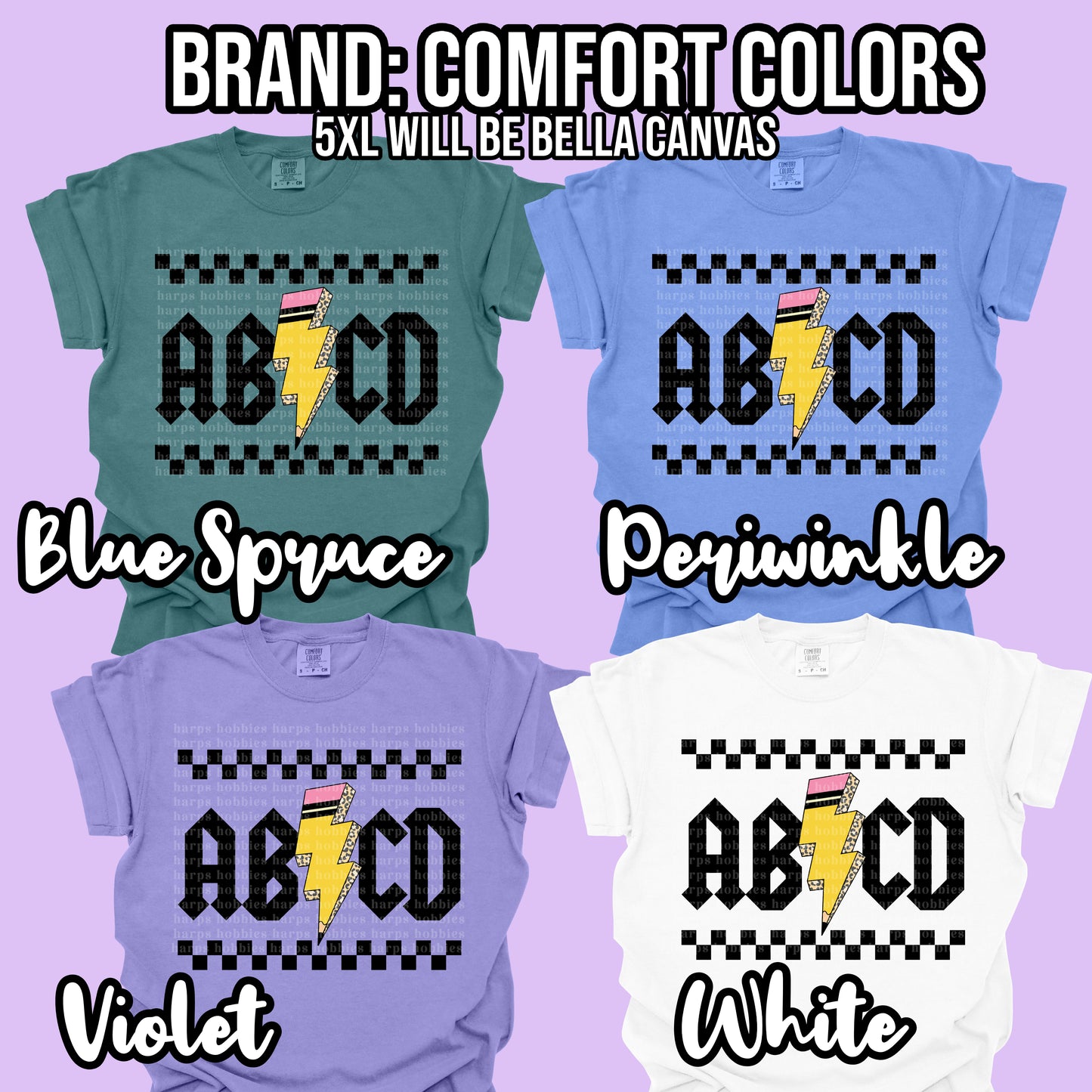 ABCD Teacher Tshirt