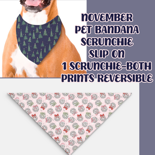 Pet Bandana (Scrunchie back) Subscription