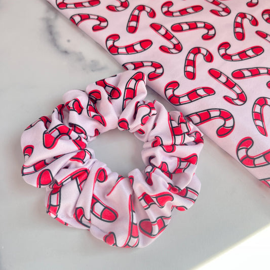 Trippy Candy Canes Scrunchie