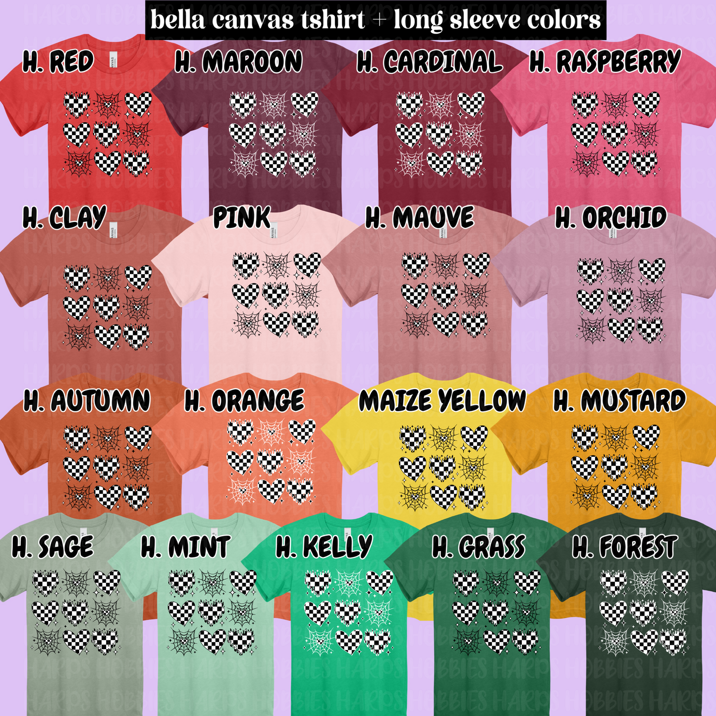 Spooky Hearts Collage (tshirt/hoodie/sweatshirt/longsleeve)