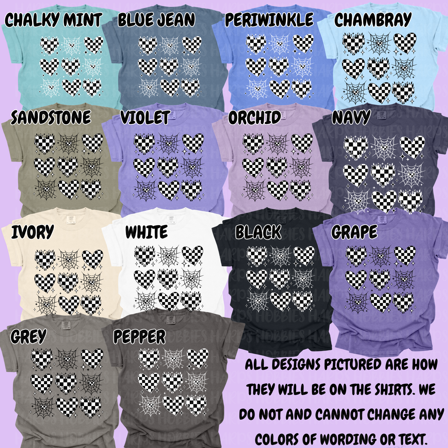 Spooky Hearts Collage (tshirt/hoodie/sweatshirt/longsleeve)