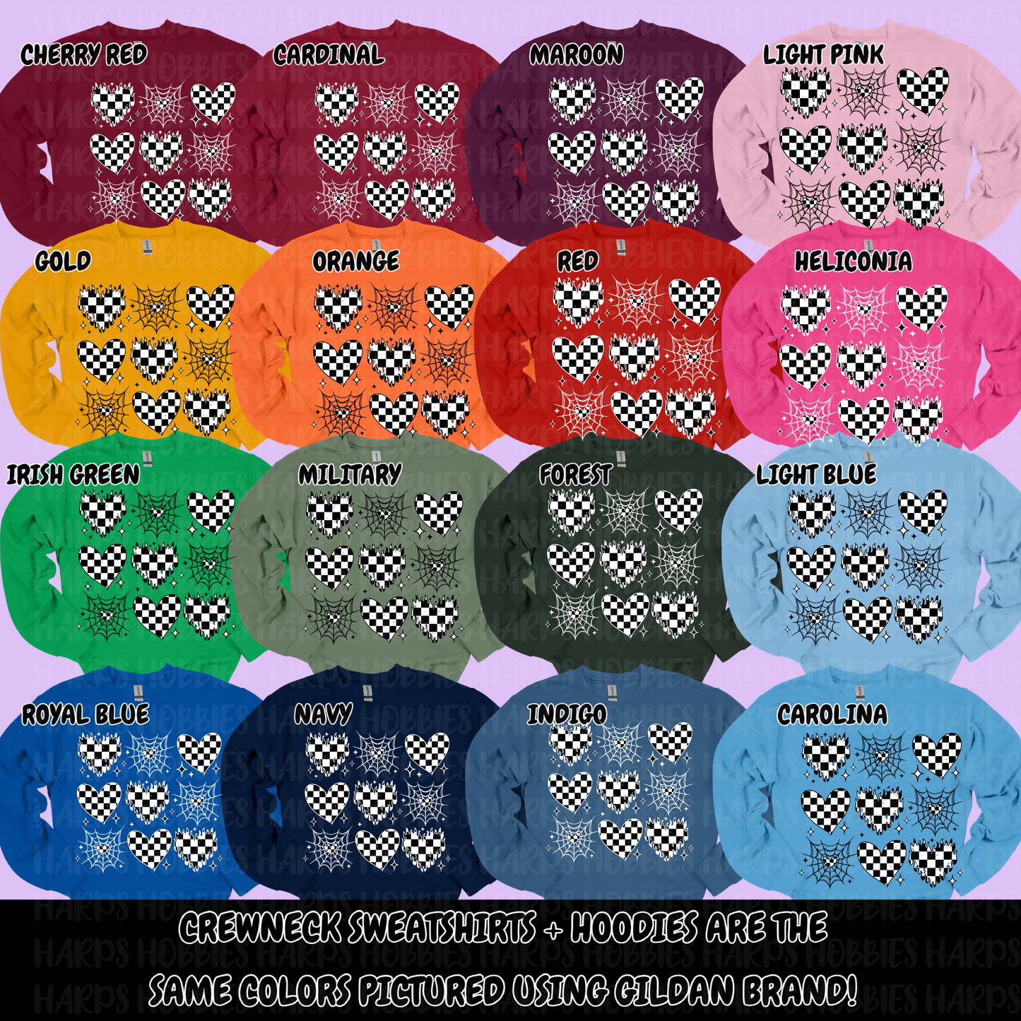 Spooky Hearts Collage (tshirt/hoodie/sweatshirt/longsleeve)