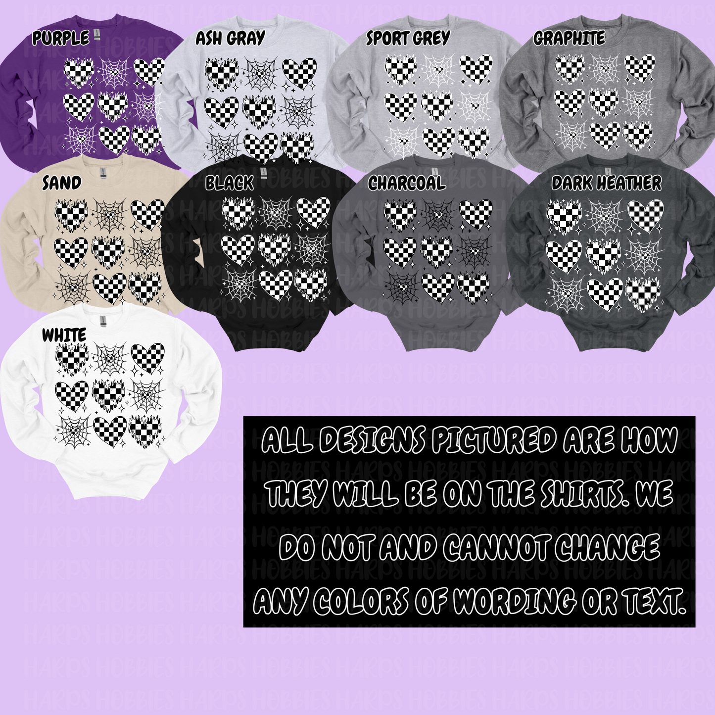 Spooky Hearts Collage (tshirt/hoodie/sweatshirt/longsleeve)