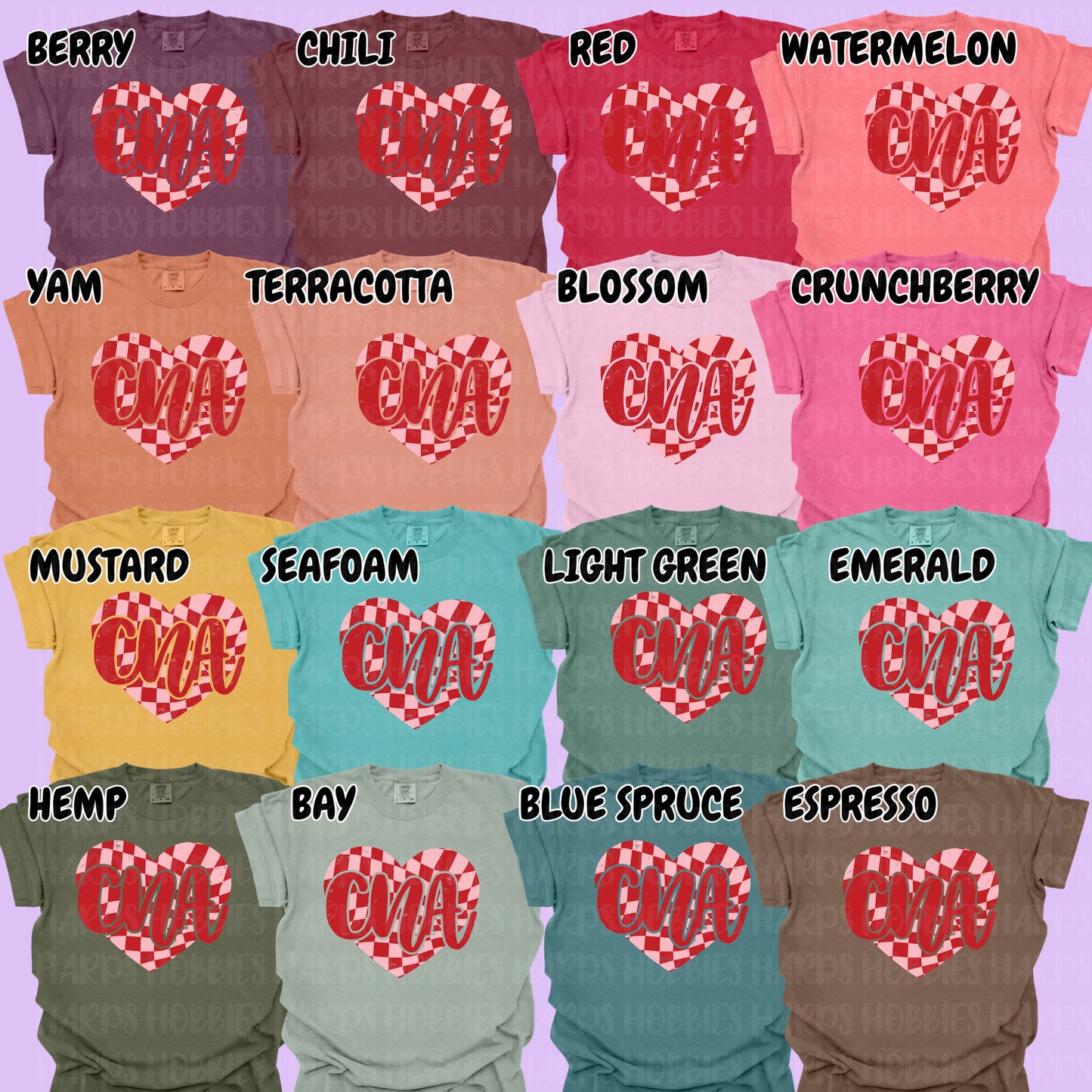 CNA Checkered Heart (tshirt/hoodie/sweatshirt/longsleeve)