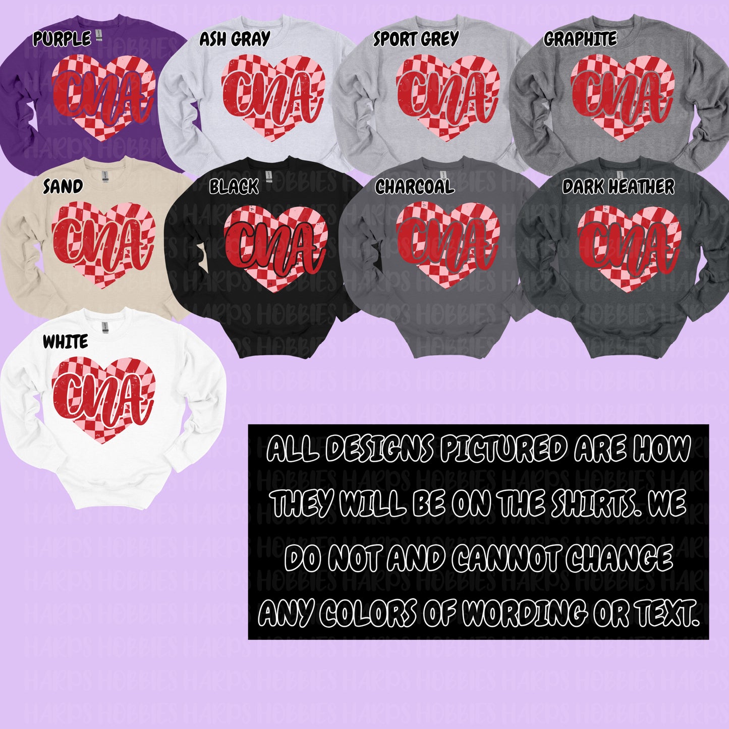 CNA Checkered Heart (tshirt/hoodie/sweatshirt/longsleeve)