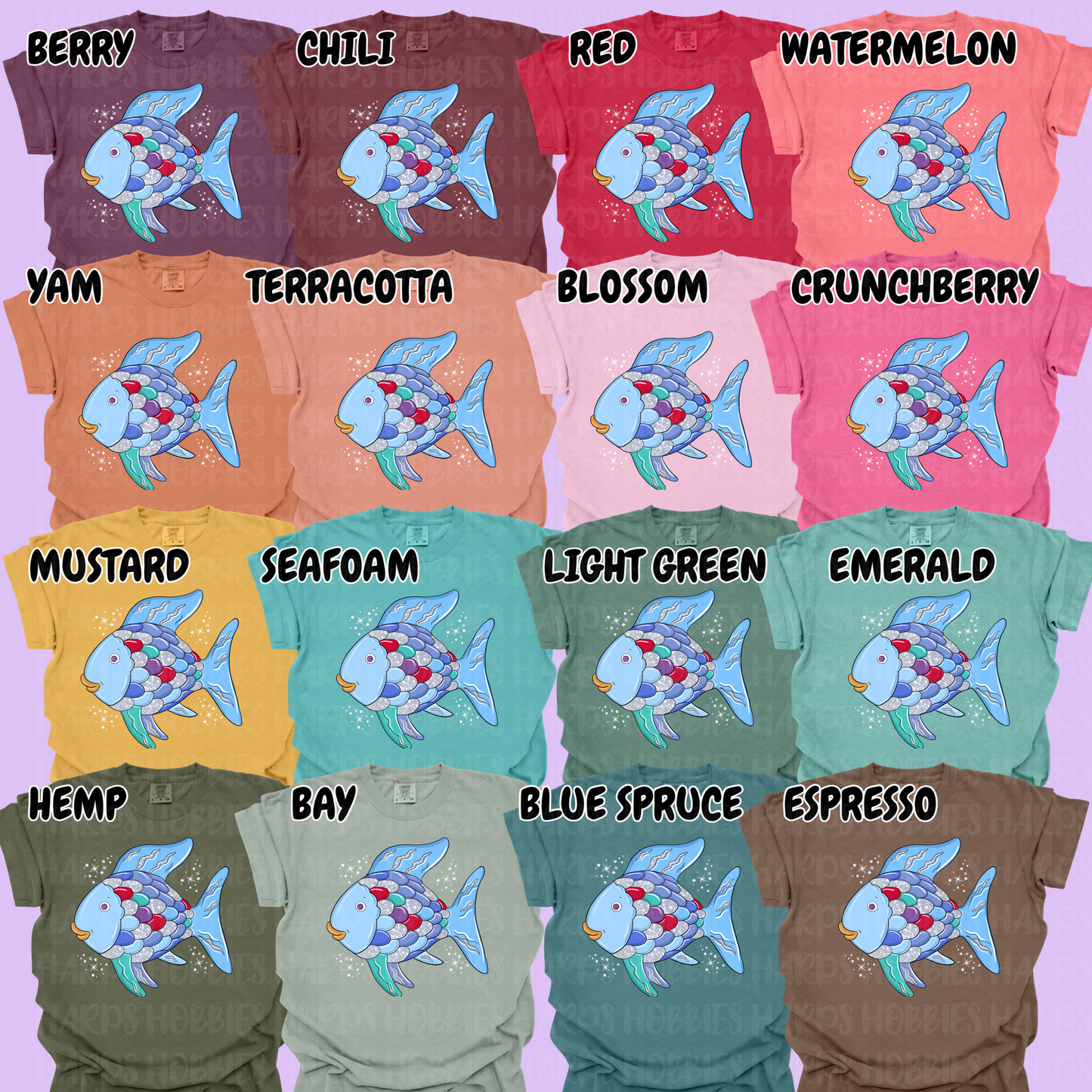 Rainbow Fish (tshirt/hoodie/sweatshirt/longsleeve)