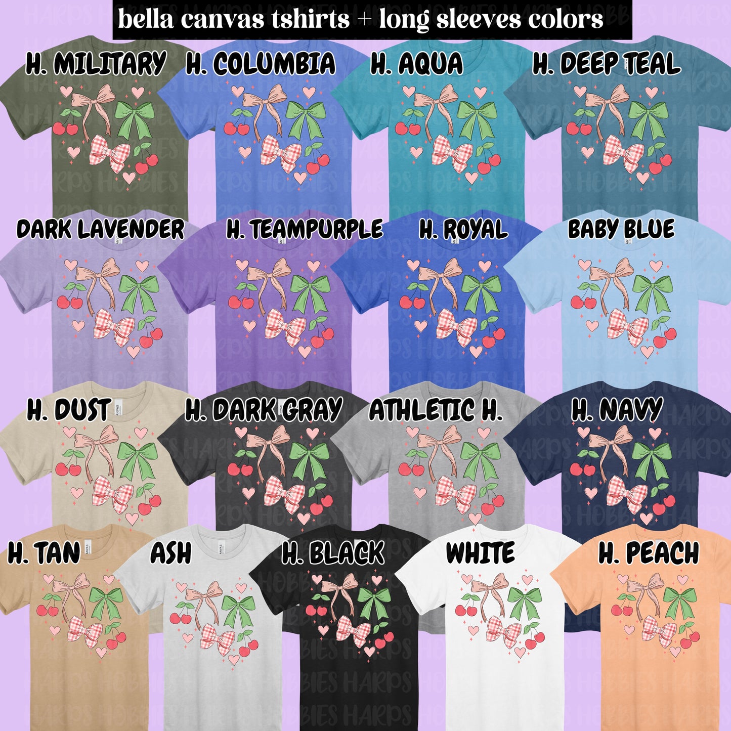 Cherry Bows (tshirt/hoodie/sweatshirt/longsleeve)