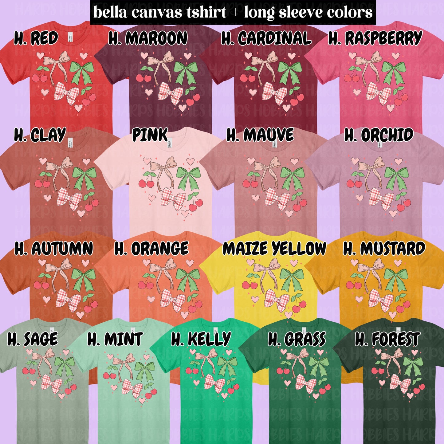 Cherry Bows (tshirt/hoodie/sweatshirt/longsleeve)