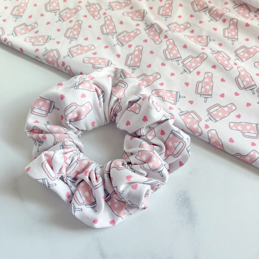 Heart Cups Scrunchie