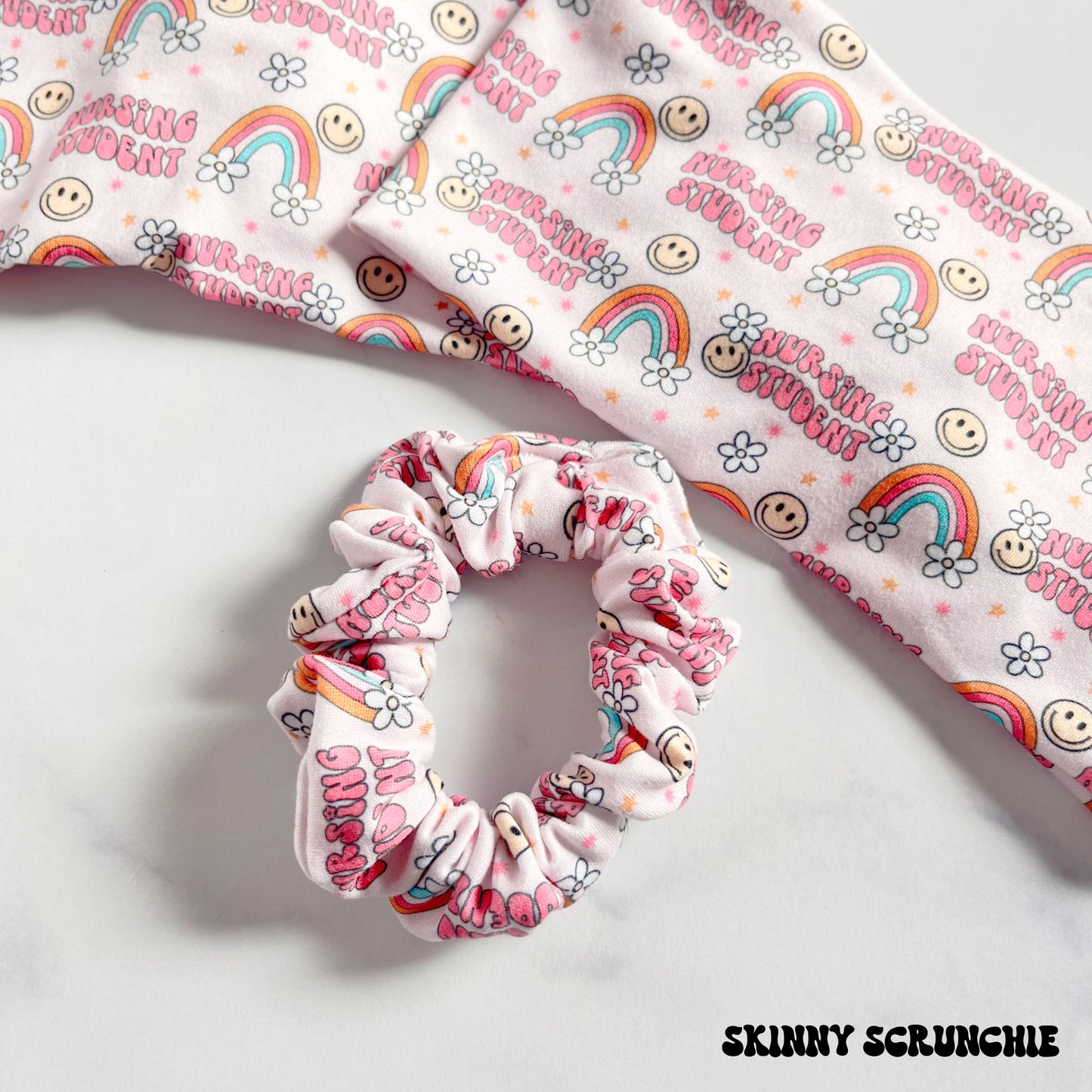 Nursing Student Skinny Scrunchie