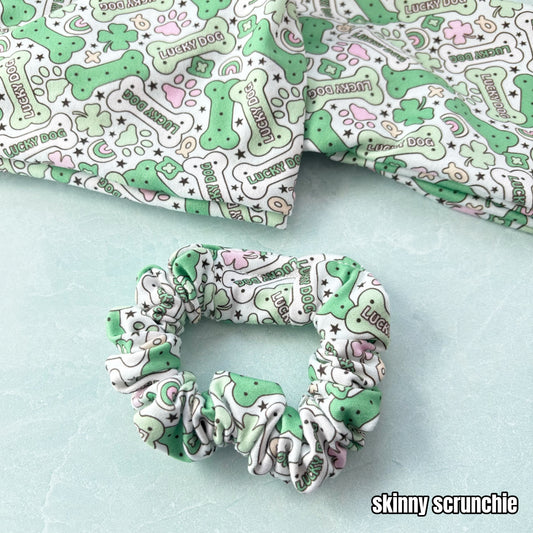 Lucky Dog Scrunchie (Skinny)