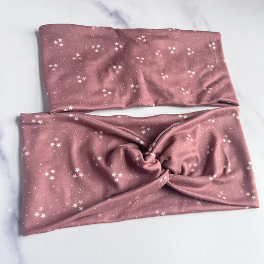 Merlot Stars Headband