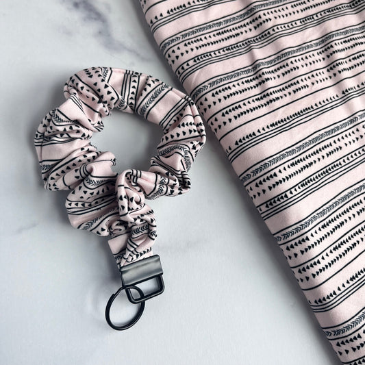 Boho Vibes Scrunchie Keychain