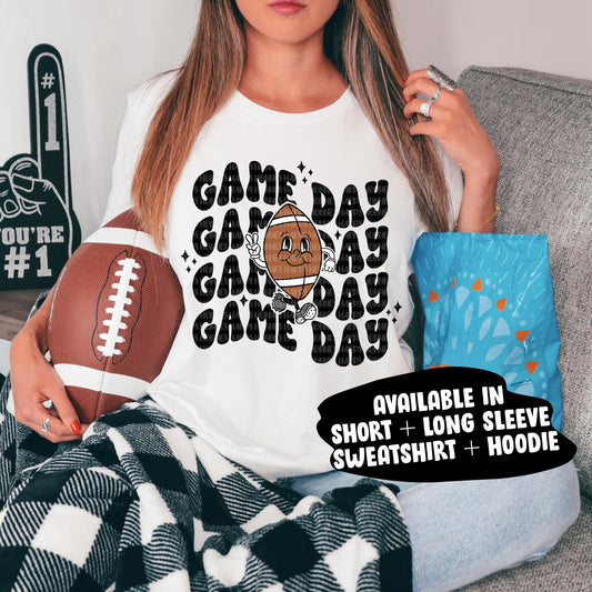 Game Day Football (tshirt/longsleeve/sweatshirt/hoodie)