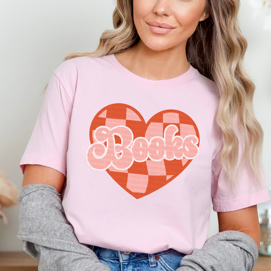 Books Heart  (tshirt/hoodie/sweatshirt/longsleeve)