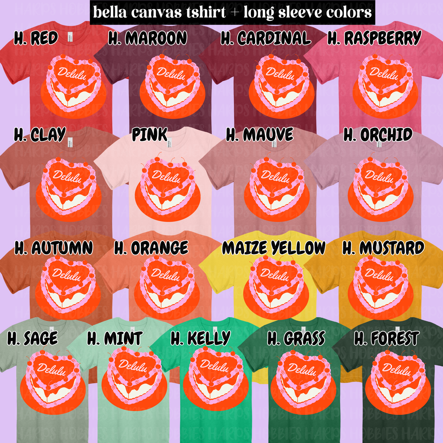 Delulu Cake (tshirt/hoodie/sweatshirt/longsleeve)