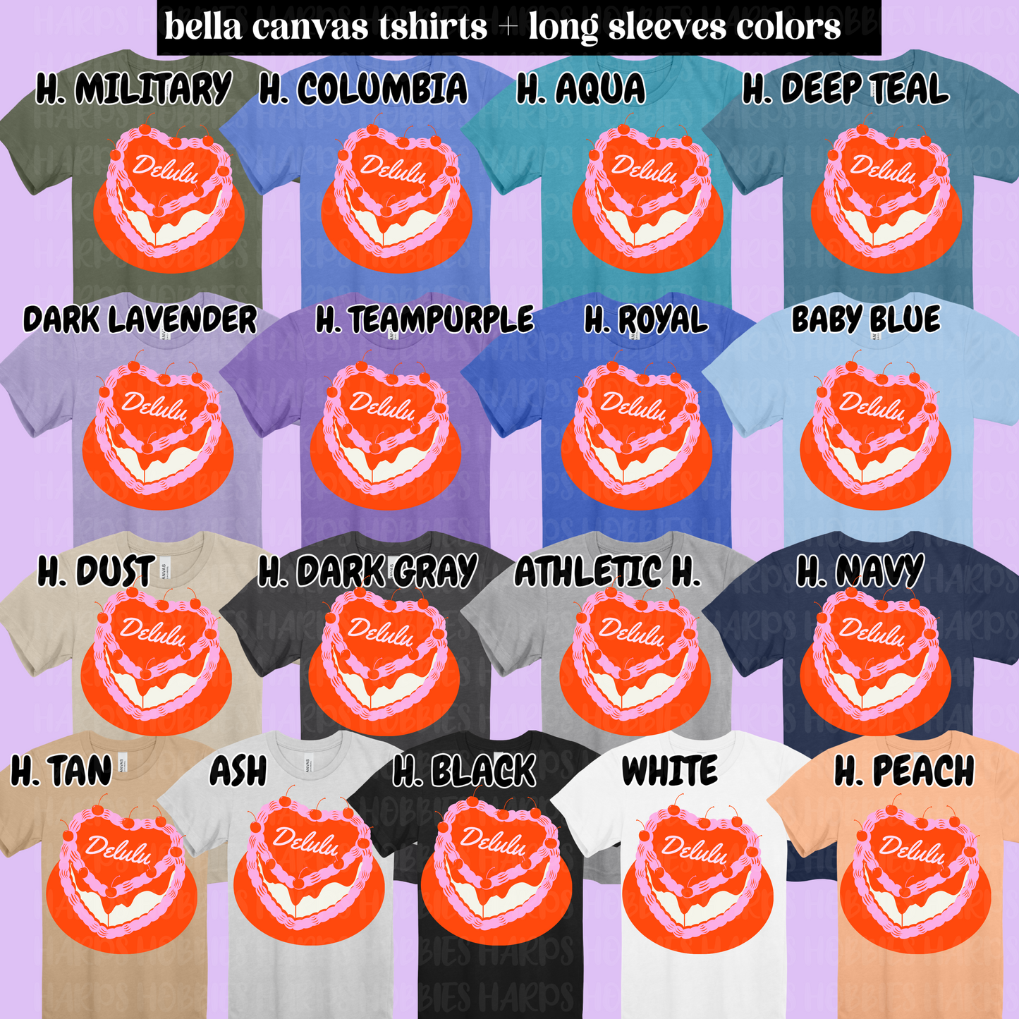 Delulu Cake (tshirt/hoodie/sweatshirt/longsleeve)